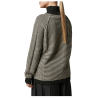 PERSONA by Marina Rinaldi Dark gray ribbed wool blend sweater 33.1364203 AFFRESCO MADE IN ITALY