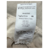 MADSON by BottegaChilometriZero pantalone uomo cotone pesante ecru DU22743 REVERSE MADE IN ITALY