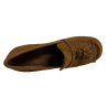 ENTOURAGE ILLIMITED scarpa donna camoscio cognac MARIKA 100% pelle MADE IN ITALY