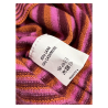 BORGO DELL’ORTICA maglia donna lana a barchetta righe multicolor 7131-RR  MADE IN ITALY