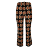 BORGO DELL'ORTICA women's patterned trumpet knit trousers 7053-CC MADE IN ITALY