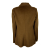 RUE BISQUIT giaccone donna doppiopetto sfoderato cuoio RW1302 100% lana
