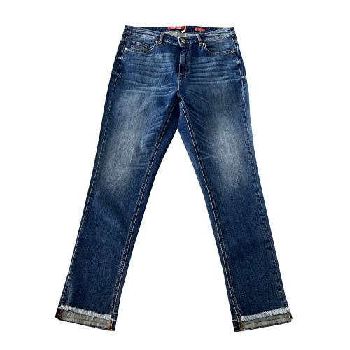 MARINA SPORT by Marina Rinaldi jeans donna slim 11.5181061 IBISCO 98% cotone 2% elastan