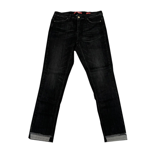 MARINA SPORT by Marina Rinaldi jeans nero slim 13.5183261 IDRASTE 98% cotone 2% elastan