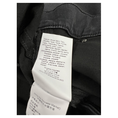MARINA SPORT by Marina Rinaldi jeans donna mano raso stretch nero used 23.5183103 IDILLIO