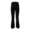 LIVIANA CONTI women's black trousers with Milan stitch trumpet L3WI36 MADE IN ITALY