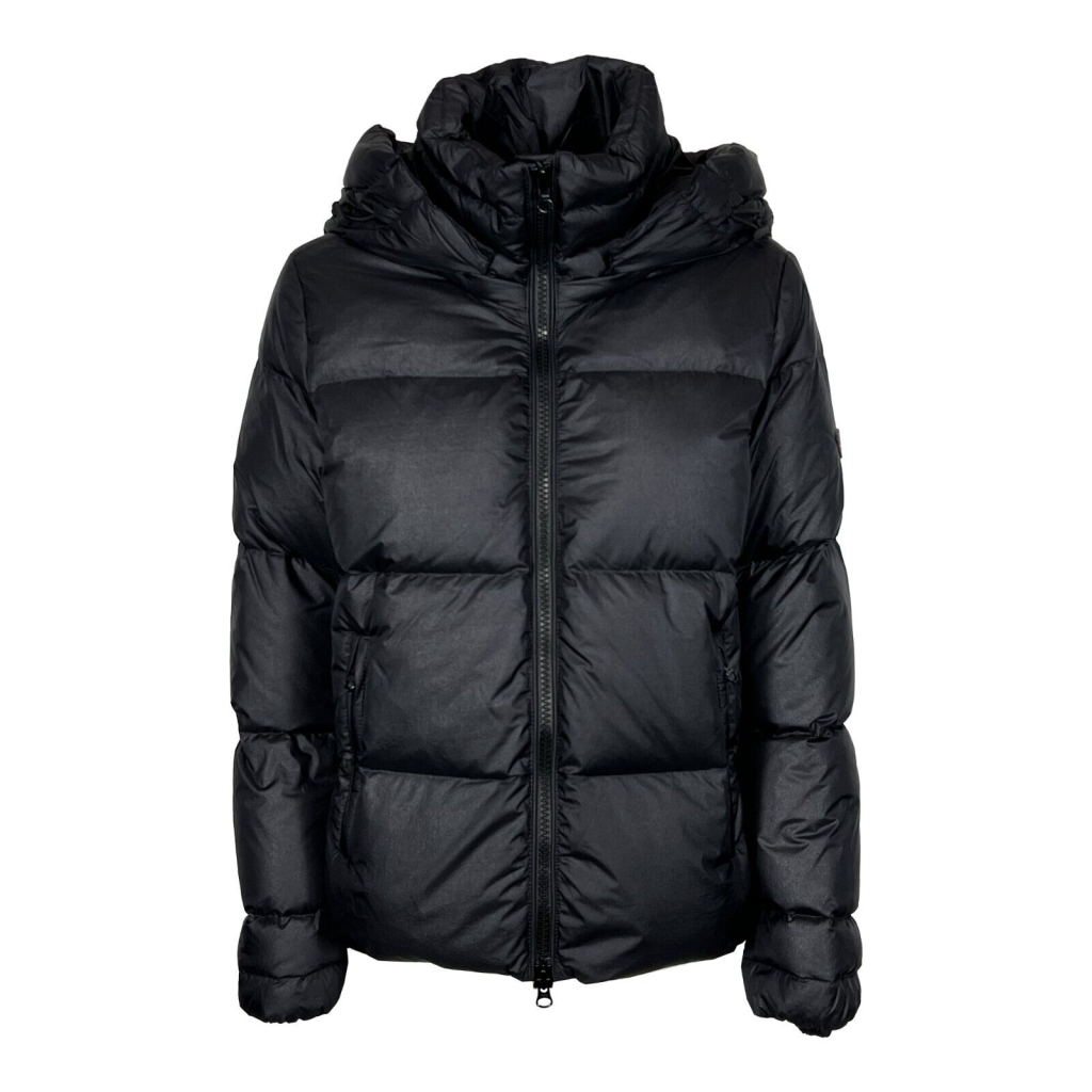 NORWAY short black women's down jacket 35822 NOAH 100% polyamide