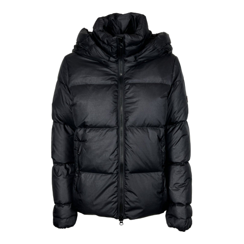 NORWAY short black women's down jacket 35822 NOAH 100% polyamide