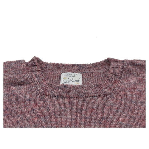 HAWICO Maglia uomo girocollo LANA shetland BURNSIDE Nuovi colori MADE IN SCOTLAND