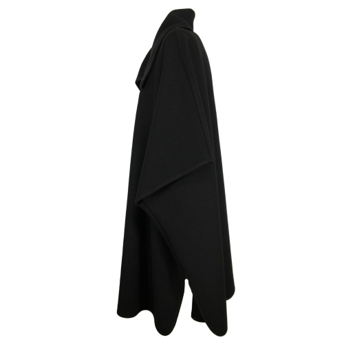 IL THE DELLE 5 black women's cape RACHEL 77 100% polyester MADE IN ITALY