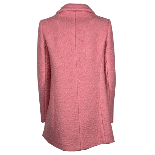 IL THE DELLE 5 women's double-breasted pink jacket inside ANTURIUM JANEIRO 84 MADE IN ITALY