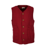 MADSON by BottegaChilometriZero men's herringbone wool vest DU23325 MADE IN ITALY