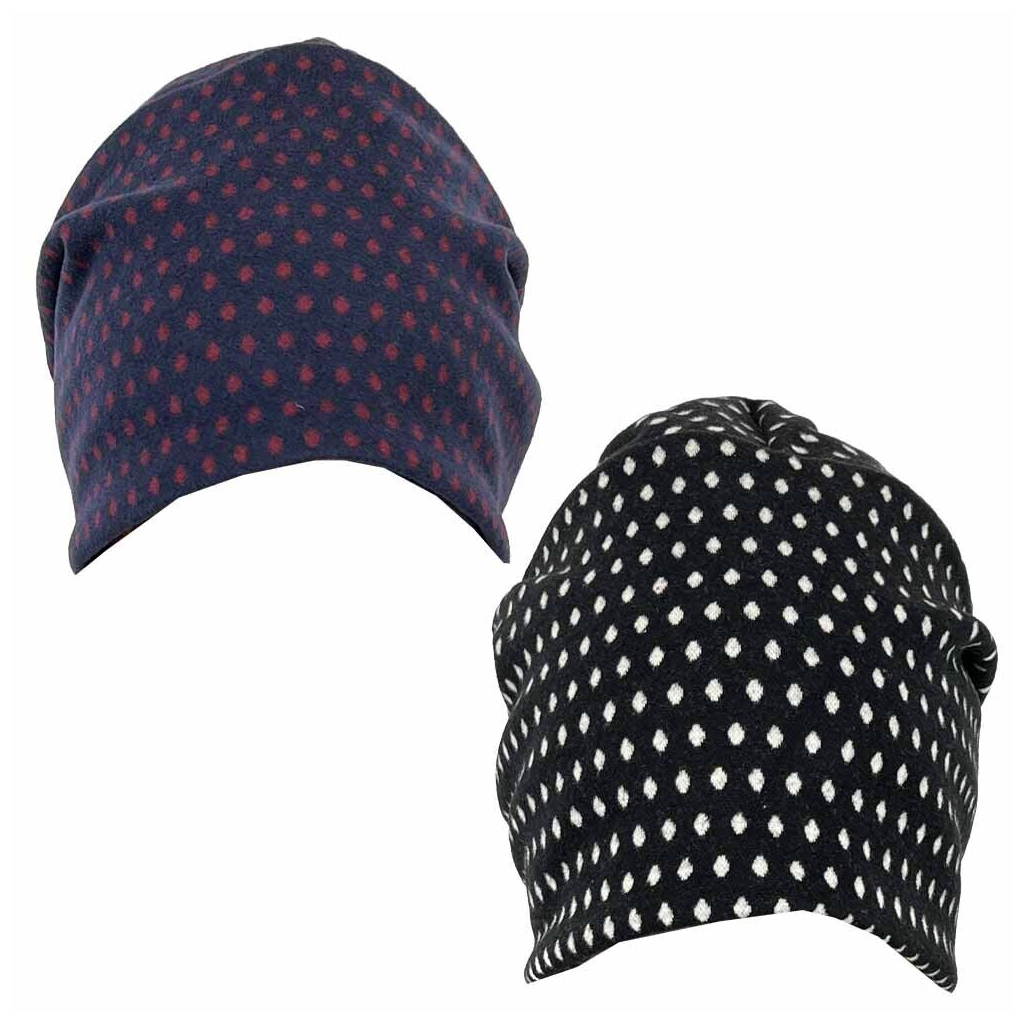 NEIRAMI women's hat with polka dot pattern AC04BH LINING MADE IN ITALY