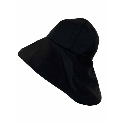NEIRAMI cappello donna impermeabile nero AC56MA PIOGGIA MADE IN ITALY