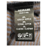 NEIRAMI midi sleeves small stripes warm cotton AC16MS MADE IN ITALY