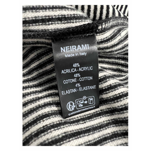 NEIRAMI women's scarf narrow stripes AC14MS MINI SCARF MADE IN ITALY