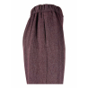 NEIRAMI women's burgundy melange trousers P852FJ BLUSANTE MADE IN ITALY