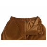 NEIRAMI pantalone donna velluto liscio P848LY DIAGONAL 100% cotone MADE IN ITALY