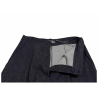 NEIRAMI pantalone donna jeans scuro DM02NE PINCES 98% cotone 2% elastan MADE IN ITALY