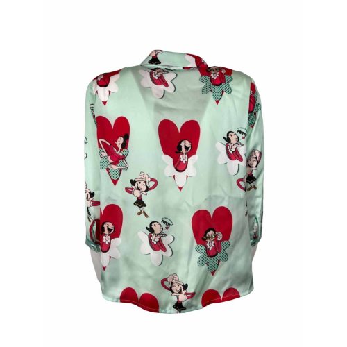 IL THE DELLE 5 camicia LIMITED EDITION OLIVIA CUORI SPOON 56ST MADE IN ITALY