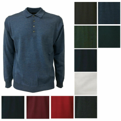 FERRANTE polo man 100% wool...