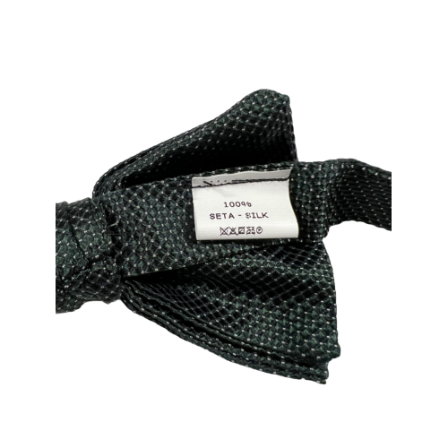 PAOLO DA PONTE men's silk bow tie with pincushion pattern 100% silk MADE IN ITALY