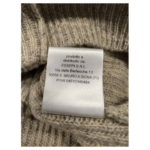 TERZO FUSO 1952 men's English rib shawl cardigan LB-5818 SHAWL COLLAR MADE IN ITALY