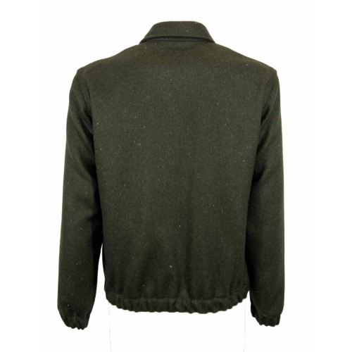 EQUIPE 70 green wool men's jacket EUL08 MARINA 100% wool MADE IN ITALY