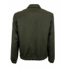 EQUIPE 70 green wool men's jacket EUL08 MARINA 100% wool MADE IN ITALY