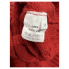 RAW LAB men's cable knit crew neck sweater PT00004SHT LIVERPOOL 100% shetland KNOLL YARNS MADE IN ITALY