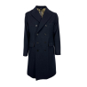 L’IMPERMEABILE cappotto uomo doppiopetto blu ALAIN NEW LODEN  lana rigenerata MADE IN ITALY