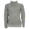 FLY 3 men's turtleneck sweater in bouclè wool and softly FLY3 PILAR MA8280315149I MADE IN ITALY