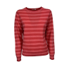 TERRAE CASHMERE women's striped sweater TC00252D 100% cashmere