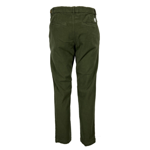 MADSON by BottegaChilometriZero men's moleskin trousers DU22734 REGULAR MADE IN ITALY