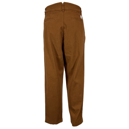 MADSON by BottegaChilometriZero pantalone uomo cotone invernale bruciato DU 22773 DOPPIA PINCES MADE IN ITALY