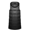 CENSURED gilet donna smanicato lungo imbottito VWC023TNTT3_104