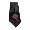 FIORIO MILANO men's shiny lined tie 100% silk MADE IN ITALY