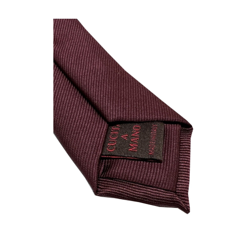 FIORIO MILANO men's plain lined tie 100% silk MADE IN ITALY