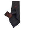 FIORIO MILANO men's lined striped tie 100% silk MADE IN ITALY