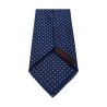 FIORIO MILANO men's lined tie with flower pattern, 100% silk MADE IN ITALY