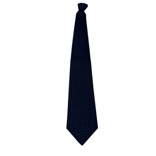 FIORIO MILANO men's tie lined micro-design hand-stitched 100% silk MADE IN ITALY