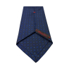 FIORIO MILANO men's tie lined micro-design hand-stitched 100% silk MADE IN ITALY