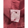 MASTRICAMICIAI men's burgundy striped velvet shirt FR060-CT024 LUCA