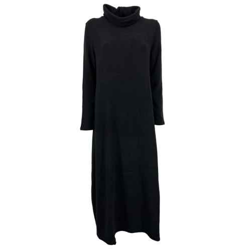 NEIRAMI women's black egg dress D815SB MADE IN ITALY