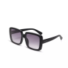 OKKIA occhiali da sole ALESSIA premontati Butterfly nero con montatura soft touch