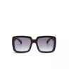 OKKIA ALESSIA pre-assembled Butterfly black sunglasses with soft touch frame