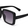 OKKIA occhiali da sole ALESSIA premontati Butterfly nero con montatura soft touch