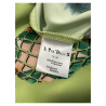 IL THE DELLE 5 long women's dress with green pineapple pattern SIVIGLIA 43ST PINEAPPLE MADE IN ITALY