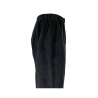 NEIRAMI gray women's smooth velvet trousers P840VE MINIMAL 97% cotton 3% elastane MADE IN ITALY