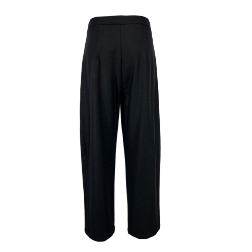 NEIRAMI black women's trousers in herringbone wool P863TE PINCES